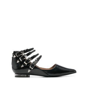 Toga Pulla Black Ballet Flats Women